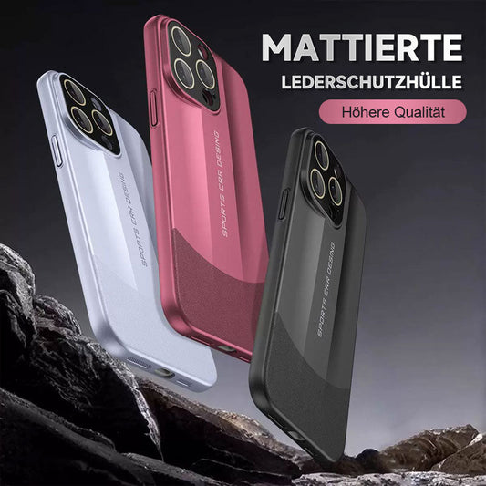 🌟 Mattierte Lederschutzhülle – Perfekte Kombination aus Stil und Funktionalität 🌟