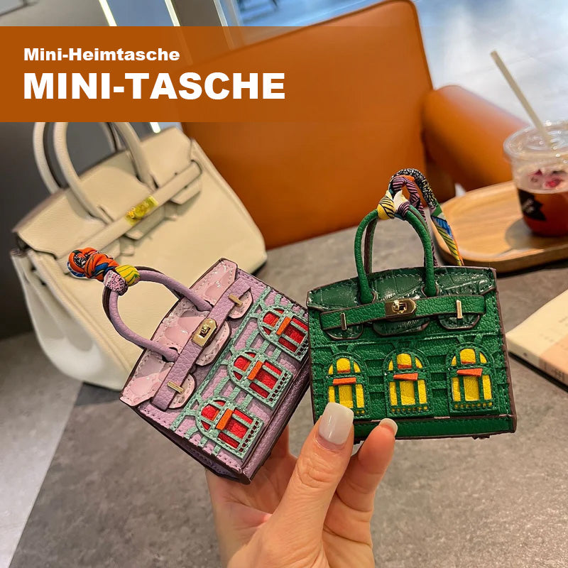 Mini-Haus-Tasche