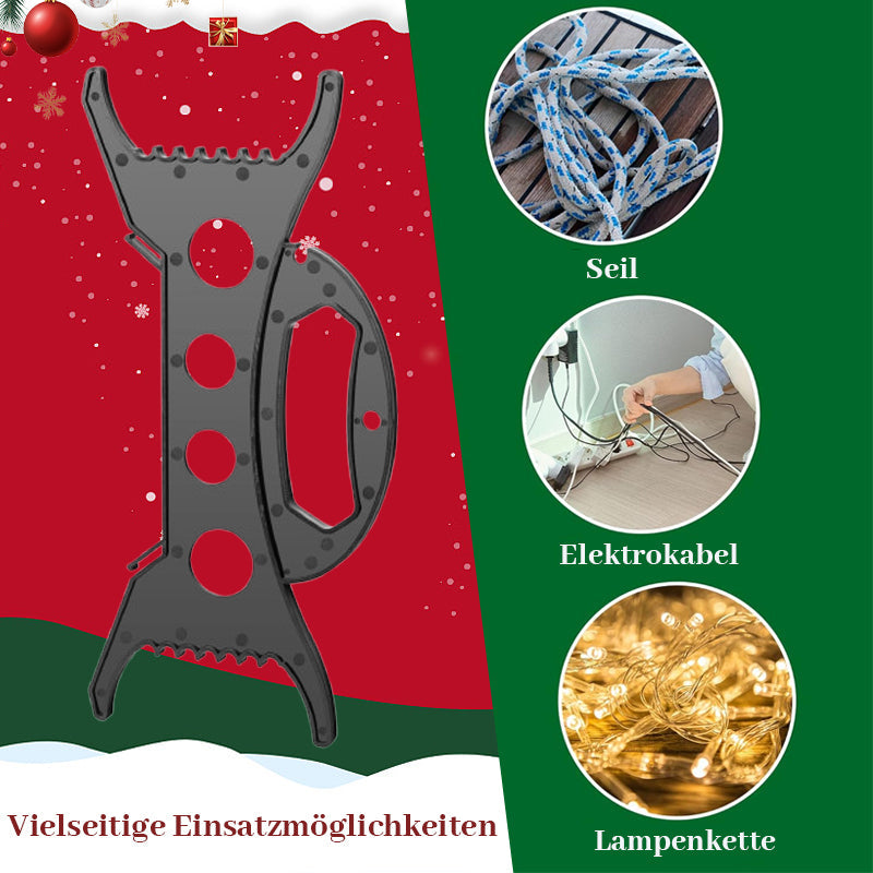 🎄✨ Weihnachts-Lichterketten-Aufbewahrungsklammer