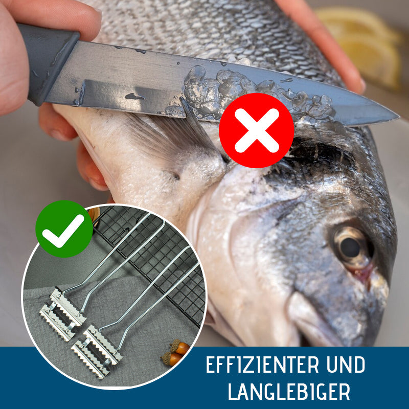 Fischschupper aus Edelstahl für den Haushalt/Household stainless steel fish scaler